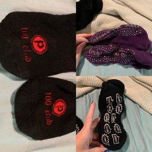 3 pairs of Barre socks